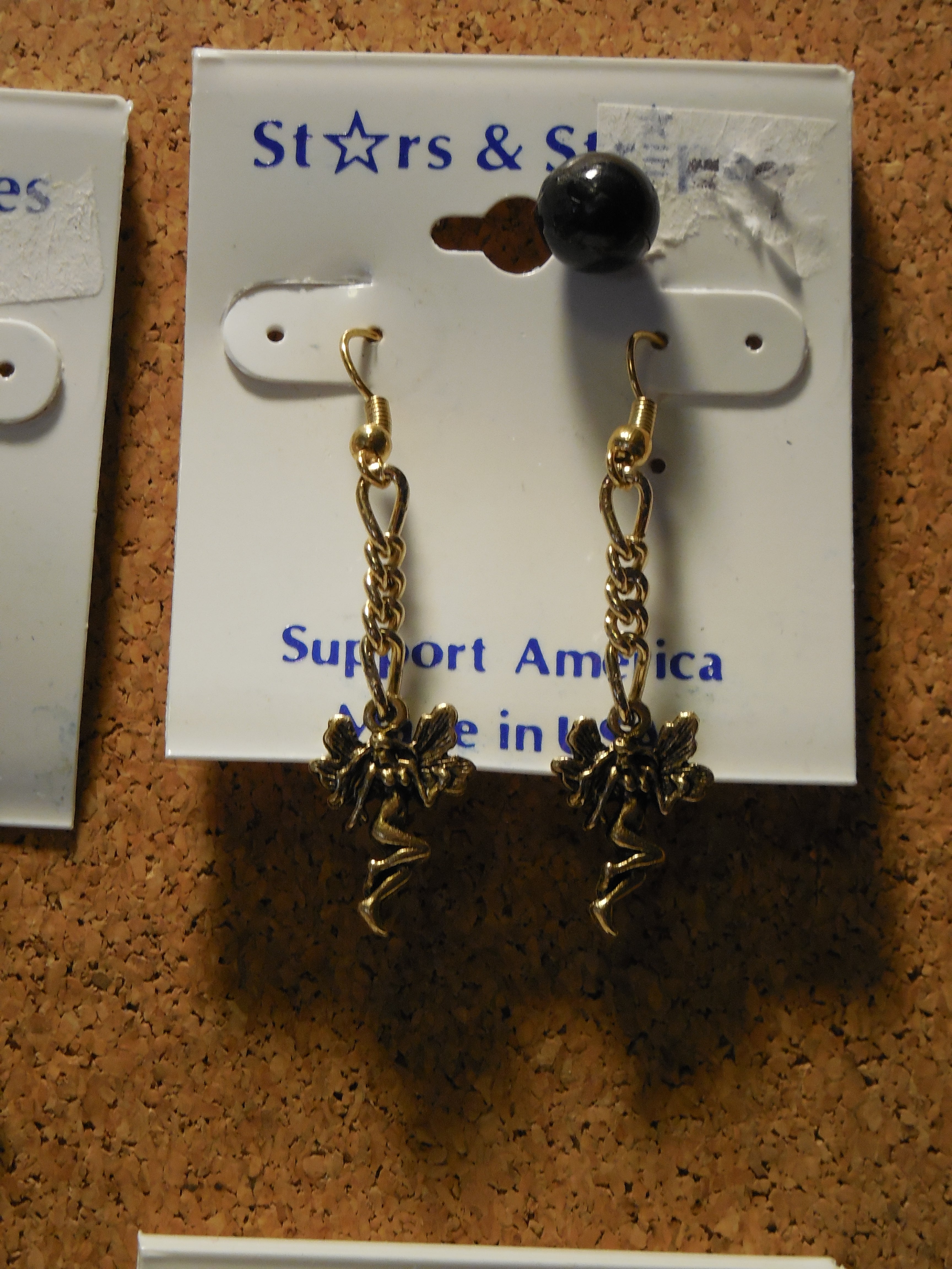 Bronze Fairy Earrings